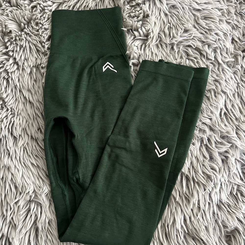 oner active effortless seamless leggings green